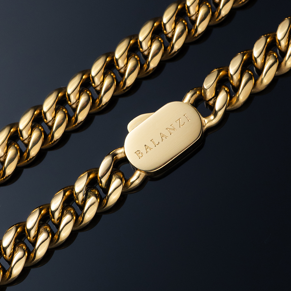 Cuban Link Chain (Gold) 12MM