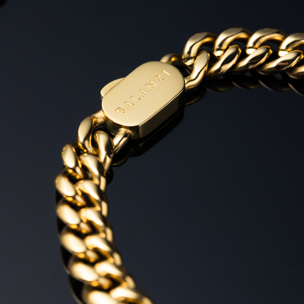 Cuban Link Bracelet (Gold) 8MM