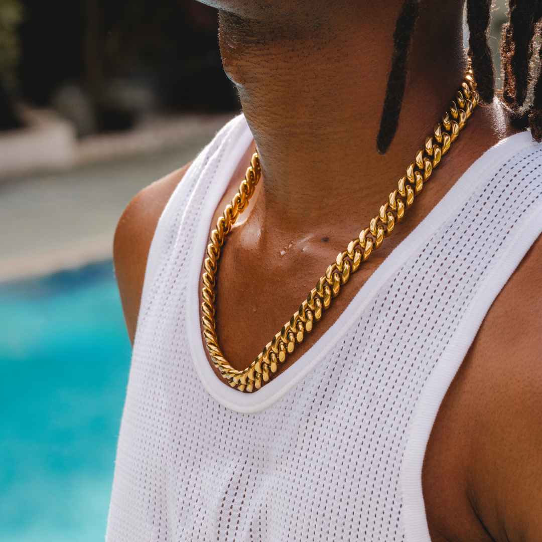 Cuban Link Chain (Gold) 12MM