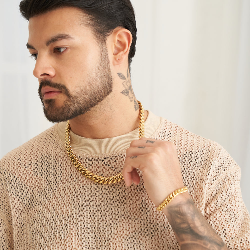 Cuban Link Chain (Gold) 12MM