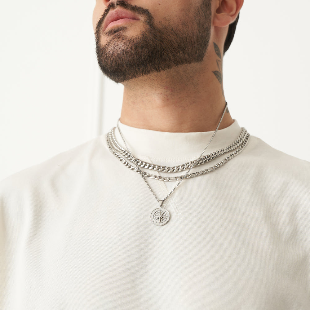 Cuban Link Set (Silver) 8MM