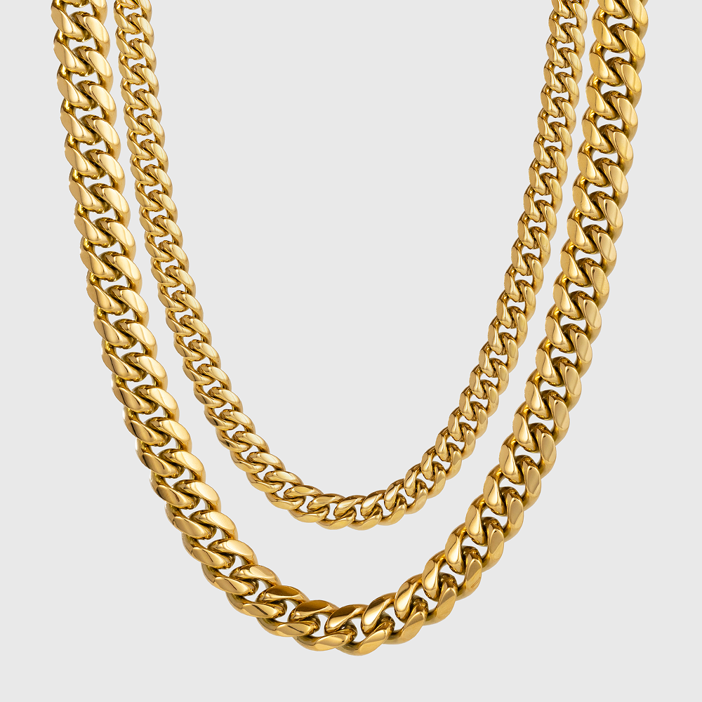 Cuban Link Stack 8MM + 12MM