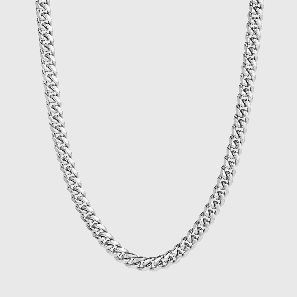 Cuban Link Chain (Silver) 8MM