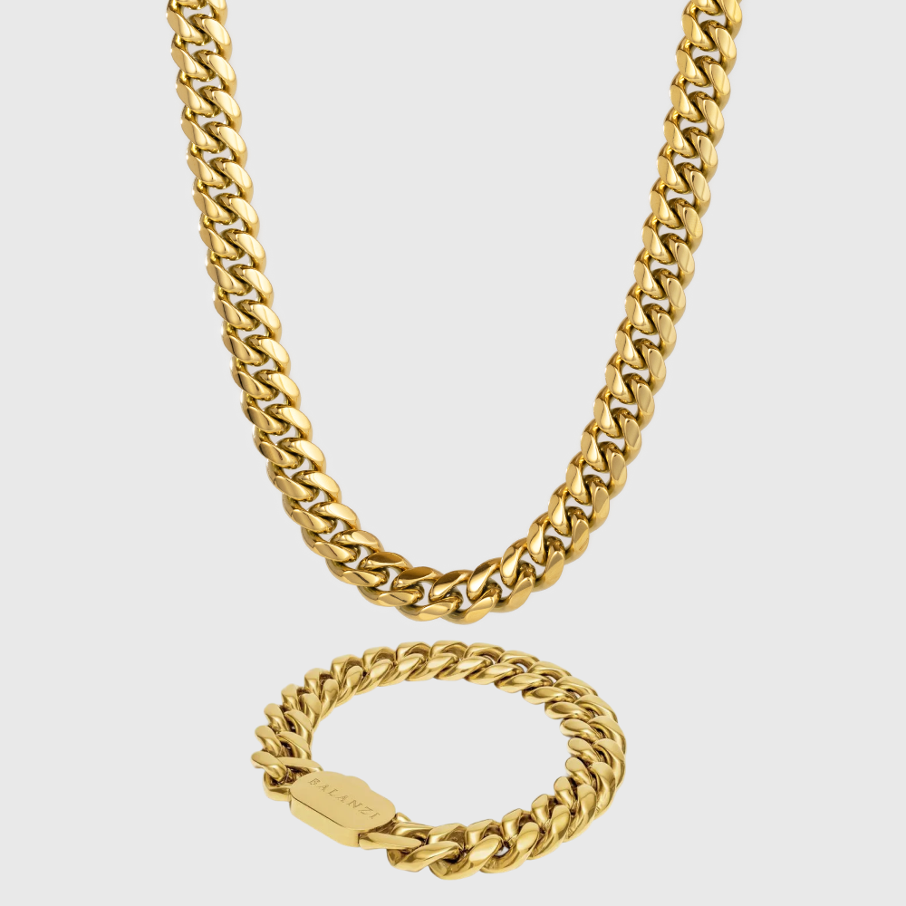 Cuban Link Set 12MM
