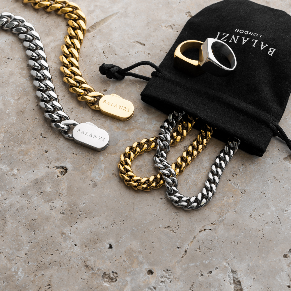 Cuban Link Chain (Gold) 12mm