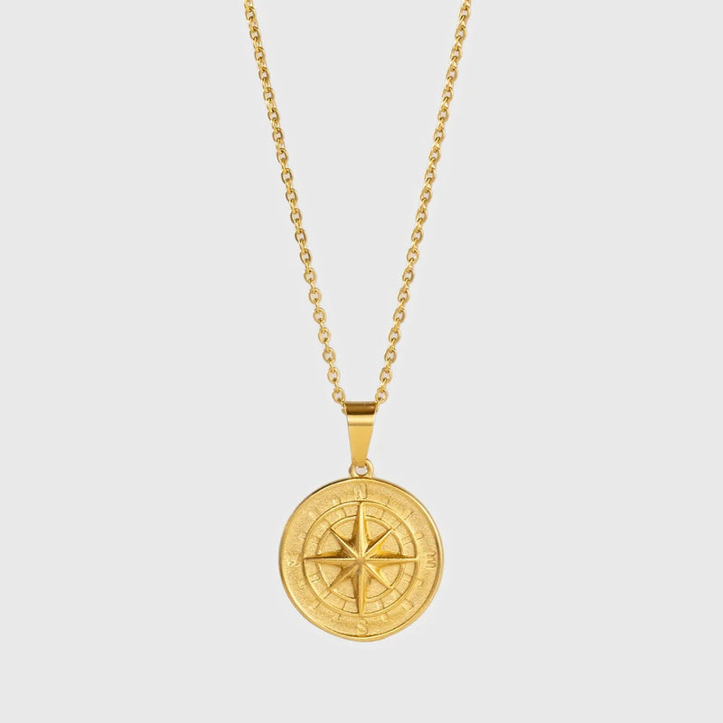Compass Pendant Gold BALANZI
