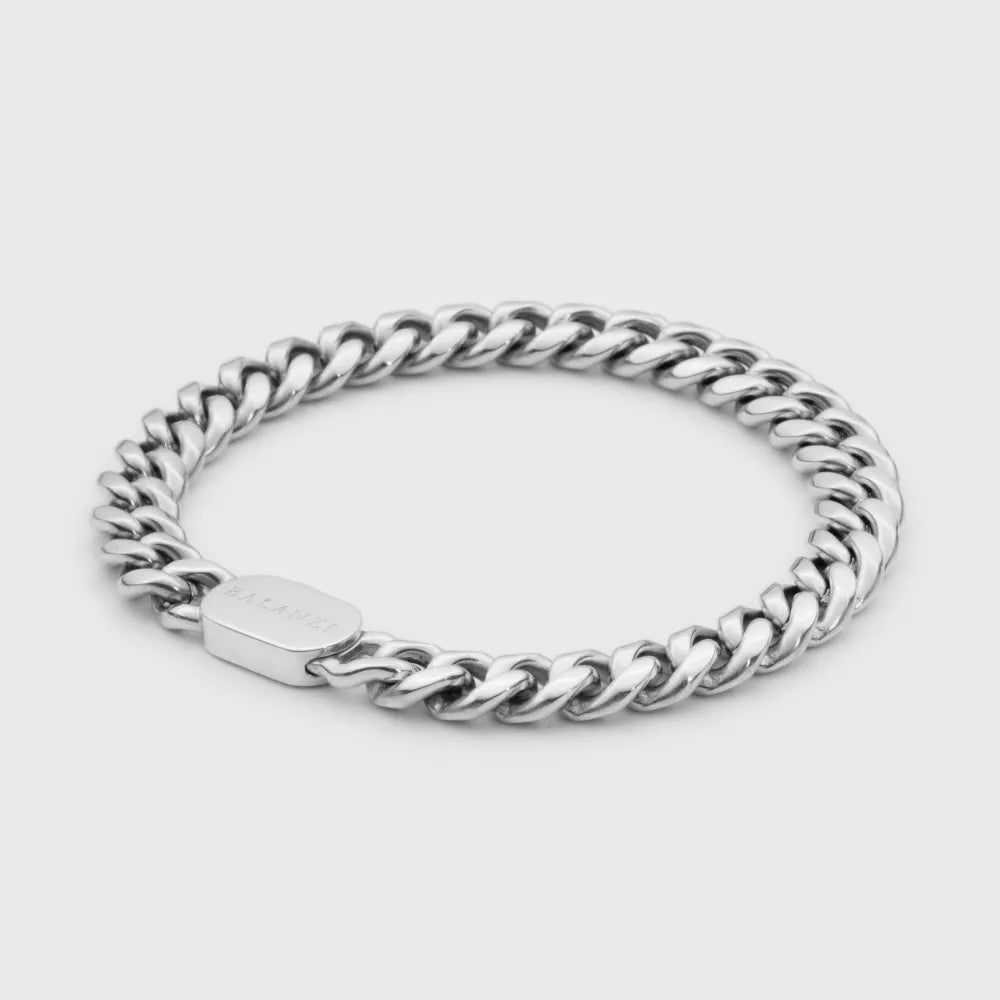 Cuban Bracelet (Silver) 8mm