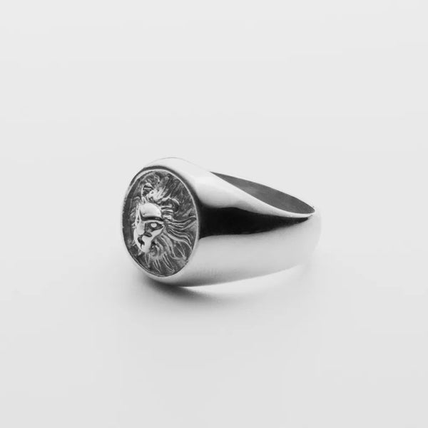 Lion Ring (Silver)