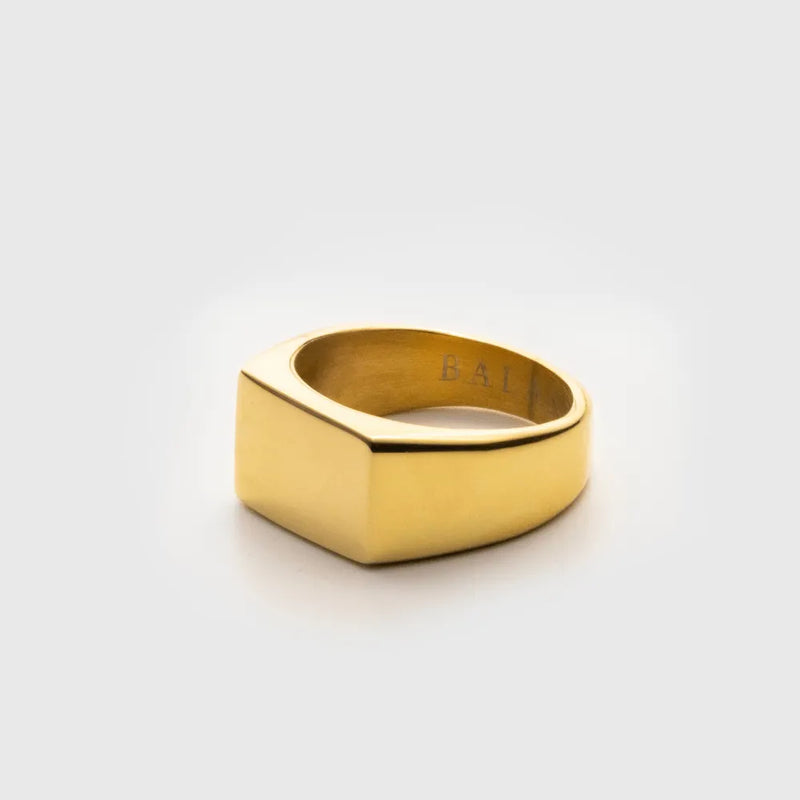 Signet Ring (Gold) – BALANZI