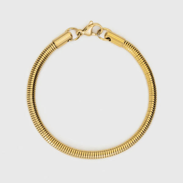 Snake Bracelet (Gold) 4MM