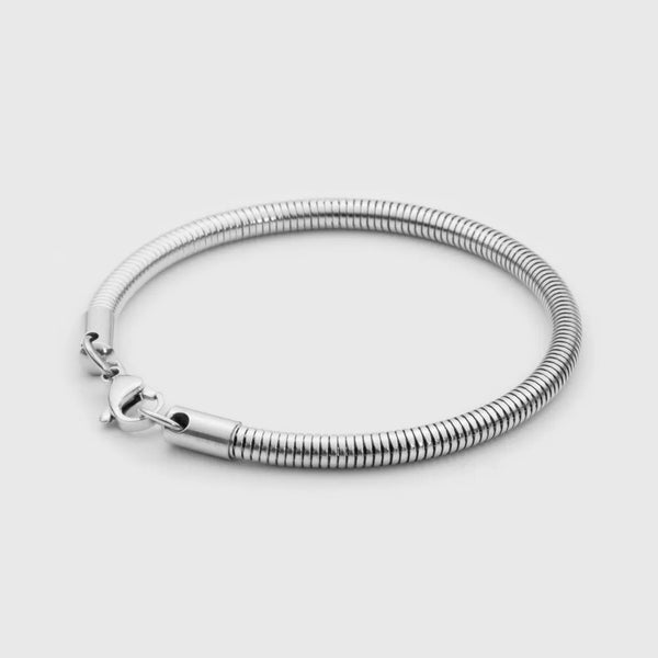 Snake Bracelet (Silver) 4MM
