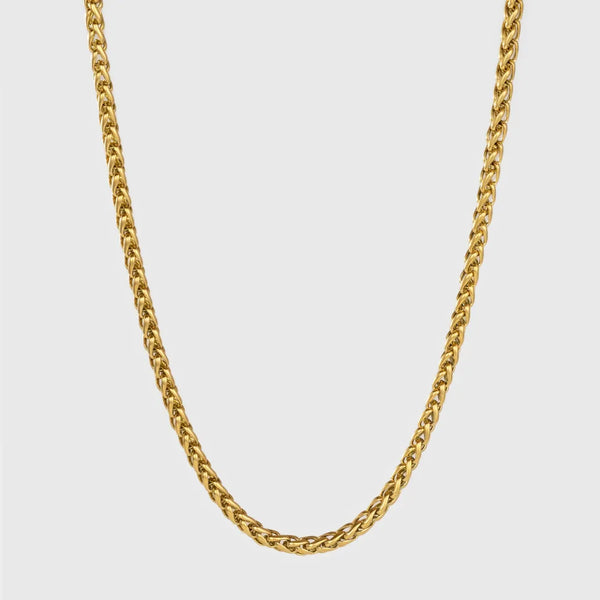 Wheat Chain (Gold) 5MM - 19.5