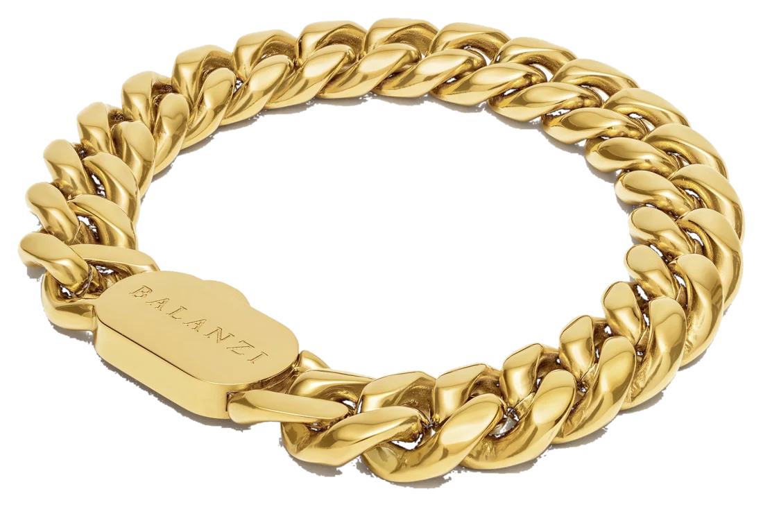 The Contrast Stack — Cuban link bracelet stack